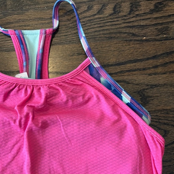 Ivivva Pink Kids Tank Top - size 12 - Picture 2 of 6